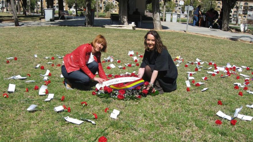 Homenaje a las víctimas del franquismo en Valencia