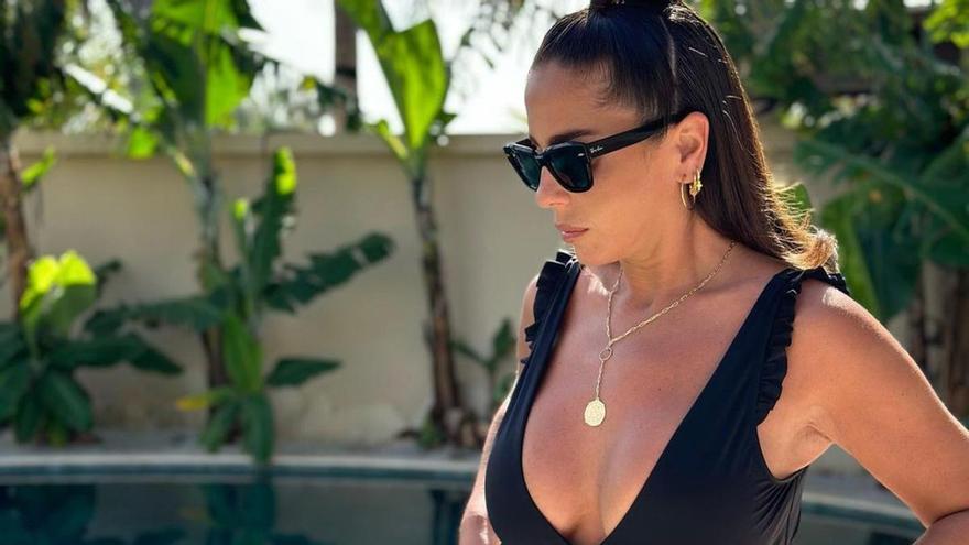 Anabel Pantoja, de vacaciones por Canarias en autocaravana