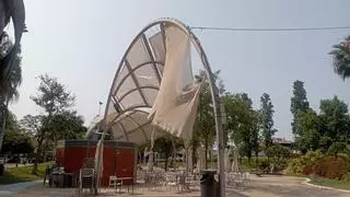 Las velas al viento del Parque de la Alegría