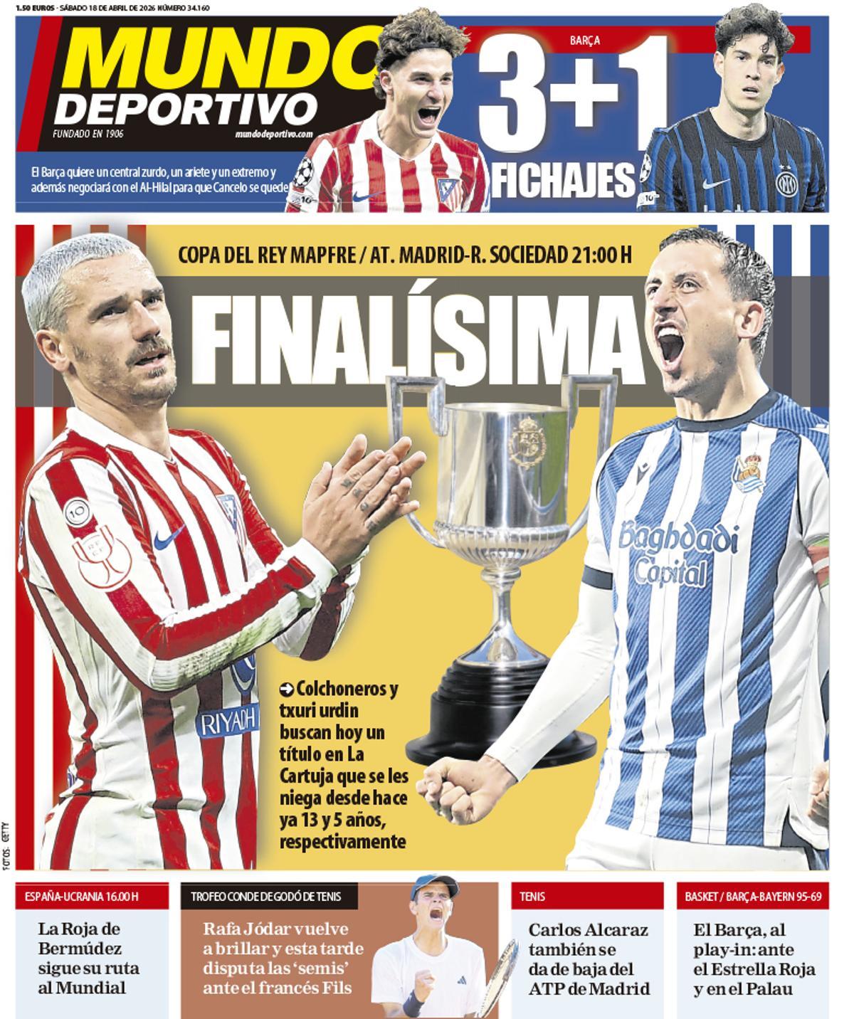 Las imágenes de las portadas de hoy
