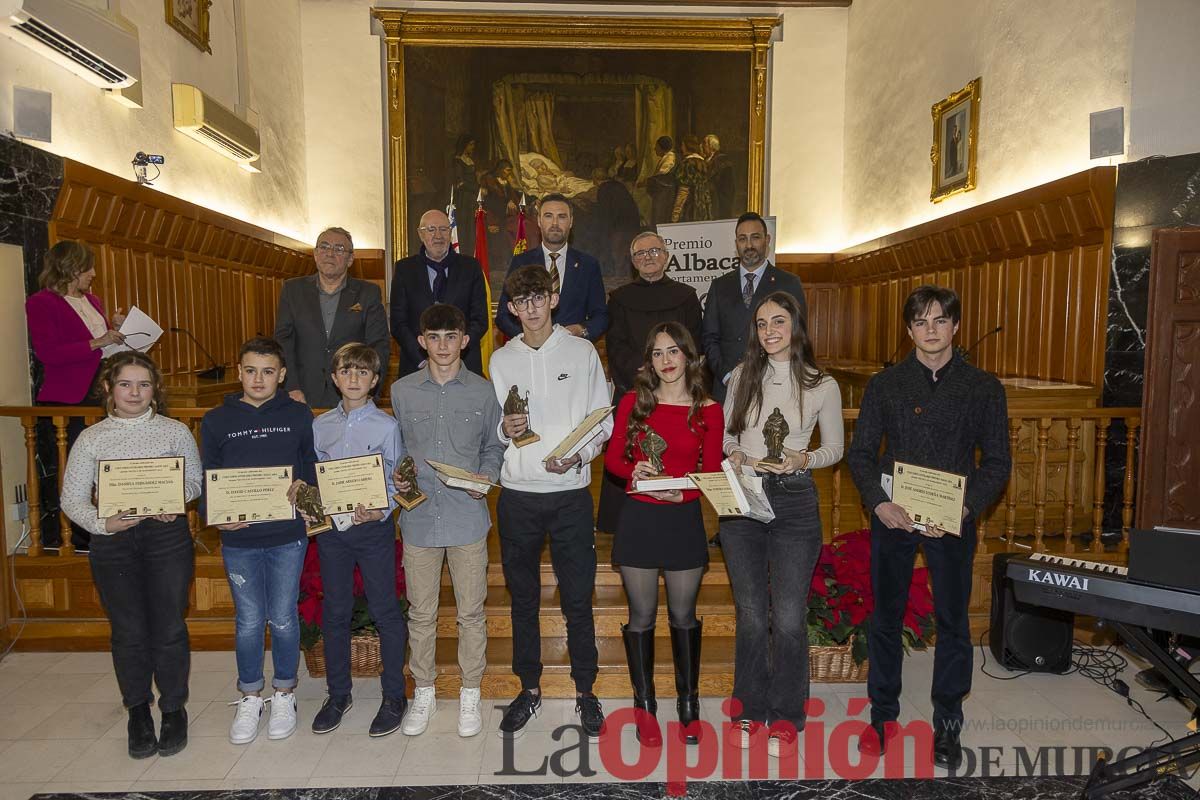 Entrega de los premios Albacara en Caravaca