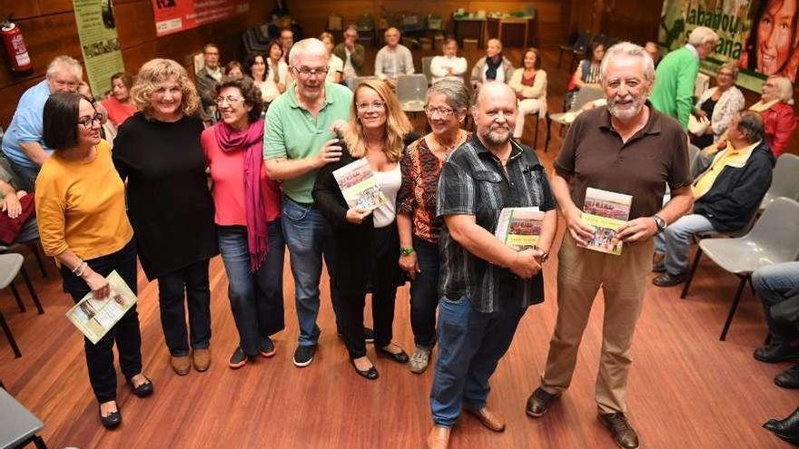 Presentación de &#039;Labañou-Vilcabamba, hermanamiento entre pueblos&#039;, ayer en Labañou.