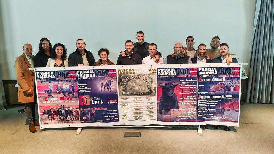 Programación completa de la Pascua Taurina de Onda y listado de los ganadores de la Gala del Bou