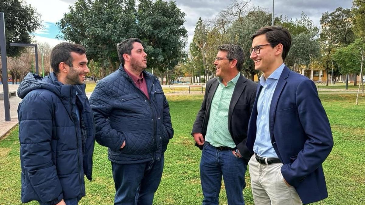 Aléxtex Fuertes (Pobla de Vallbona), David García (Nules), Jorge Rodríguez y Jaime Ruix (Pobla de Vallbona)