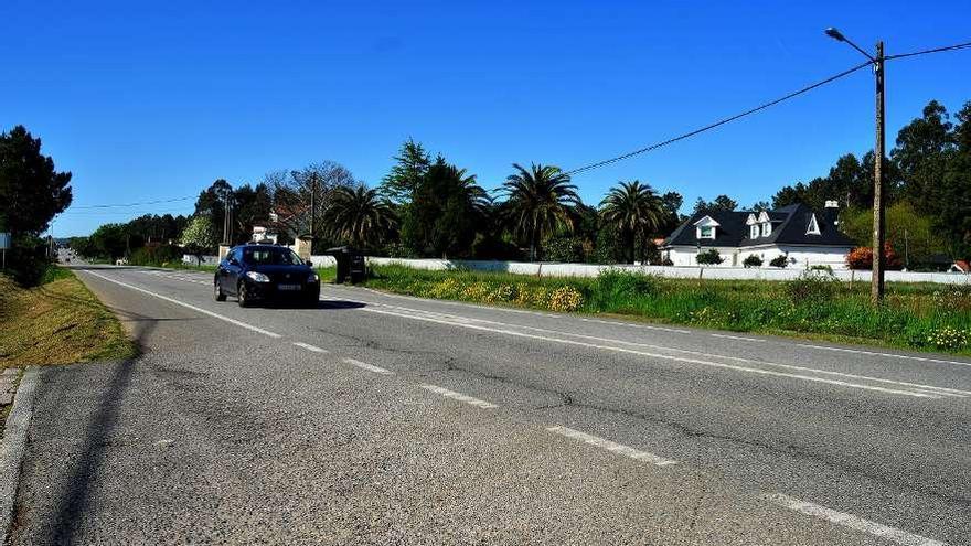 Zona de A Goulla donde tuvo lugar el intento de asalto a un domicilio.  // Iñaki Abella