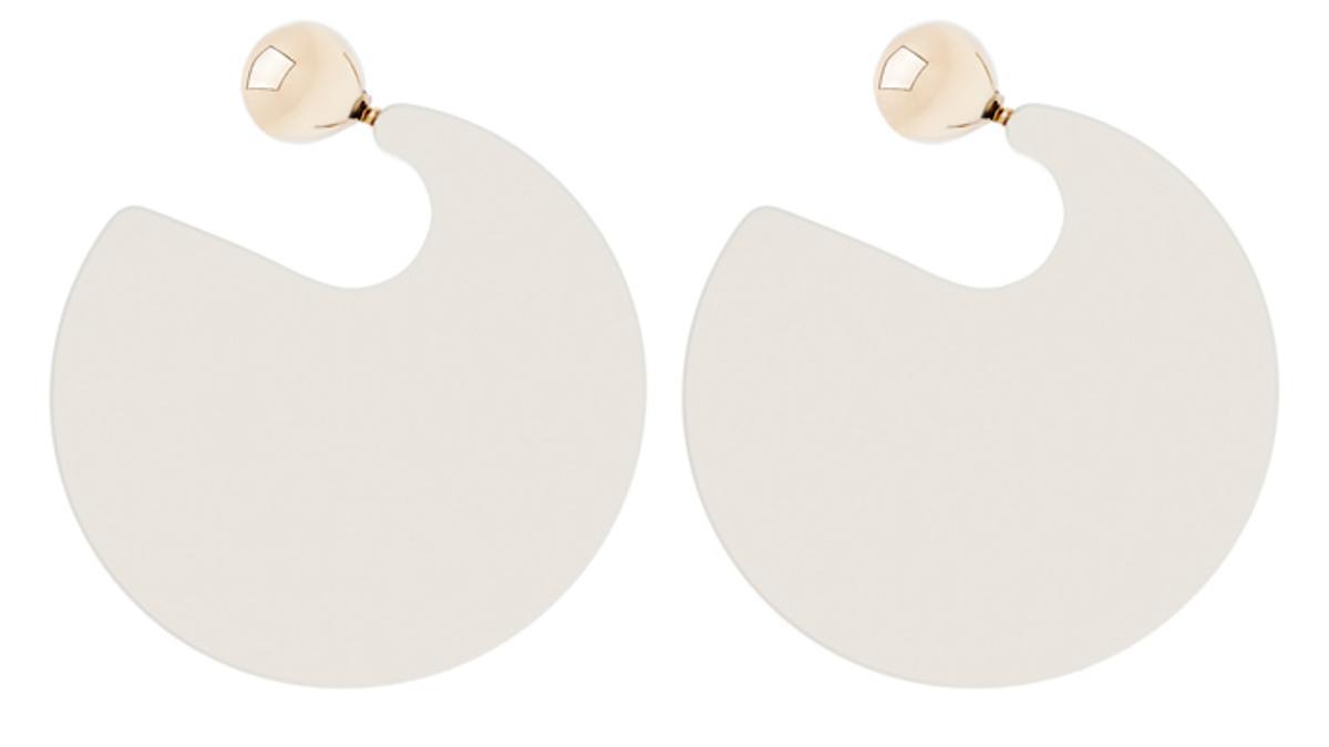 Tendencia blanco: pendientes de Marni