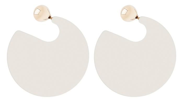 Tendencia blanco: pendientes de Marni