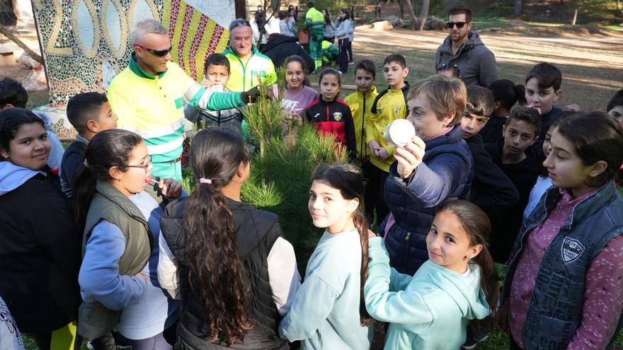 600 escolares celebran el Día del Árbol en Vila-real