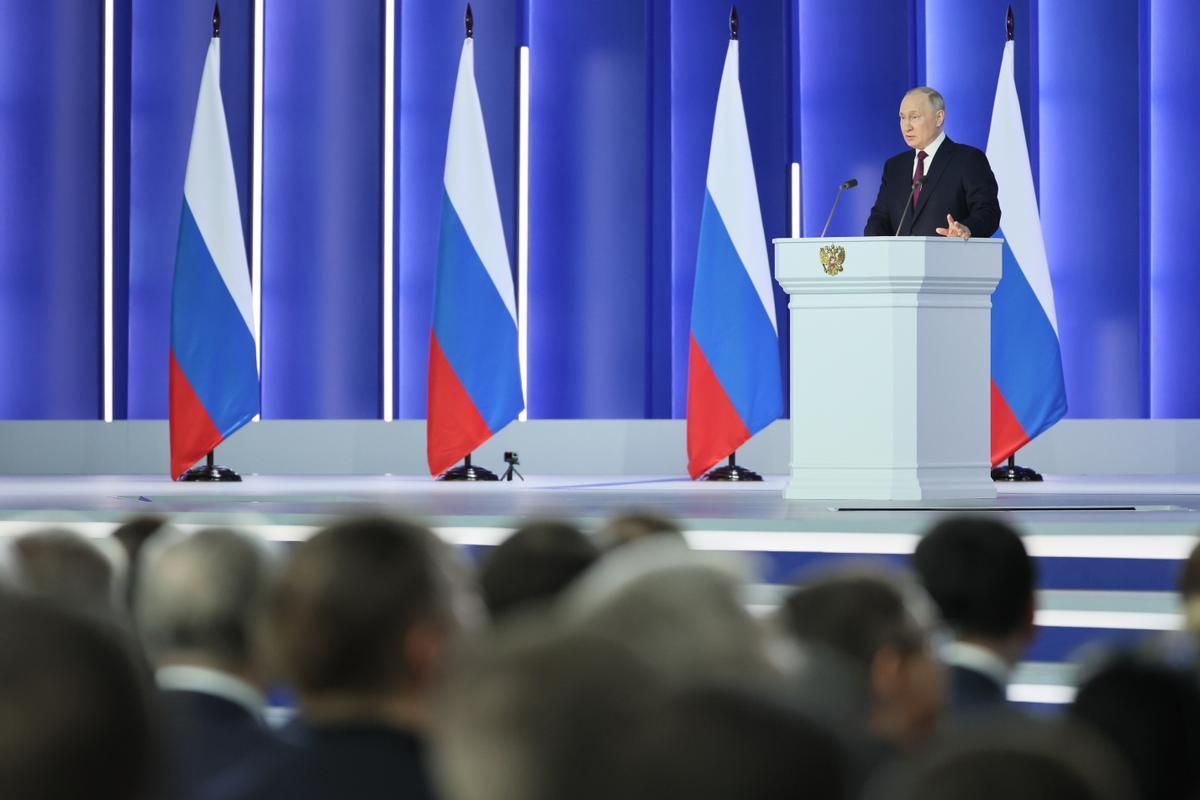 Vladimir Putin pronuncia el discurso del Estado de la Nación