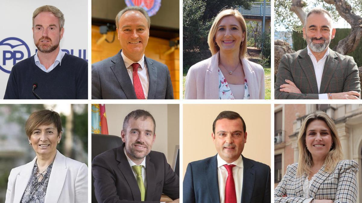 La dirección del PP de Castellón apoya a Casado y los alcaldes evitan pronunciarse