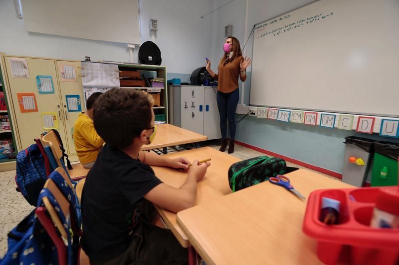 Última escuela rural de los caseríos de Anaga, en Roque Negro