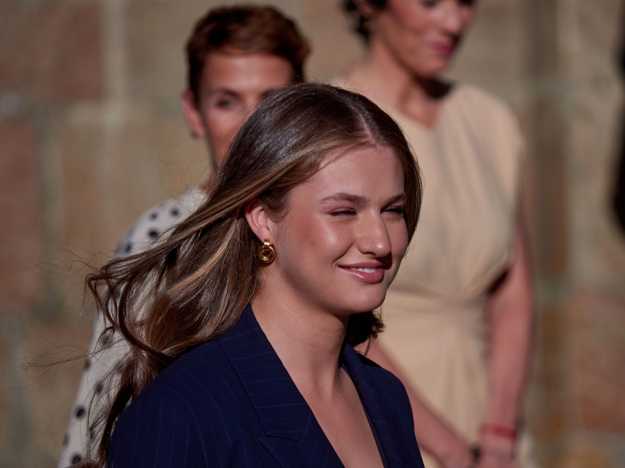 EN IMÁGENES: Leonor se da un baño de multitudes en su estreno como Princesa de Viana