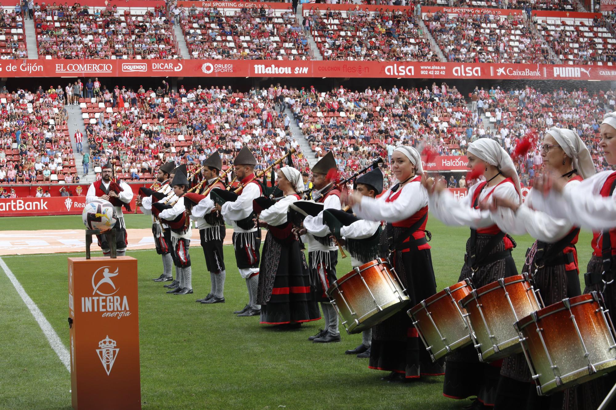 En imágenes: El Sporting se divierte ante el Andorra