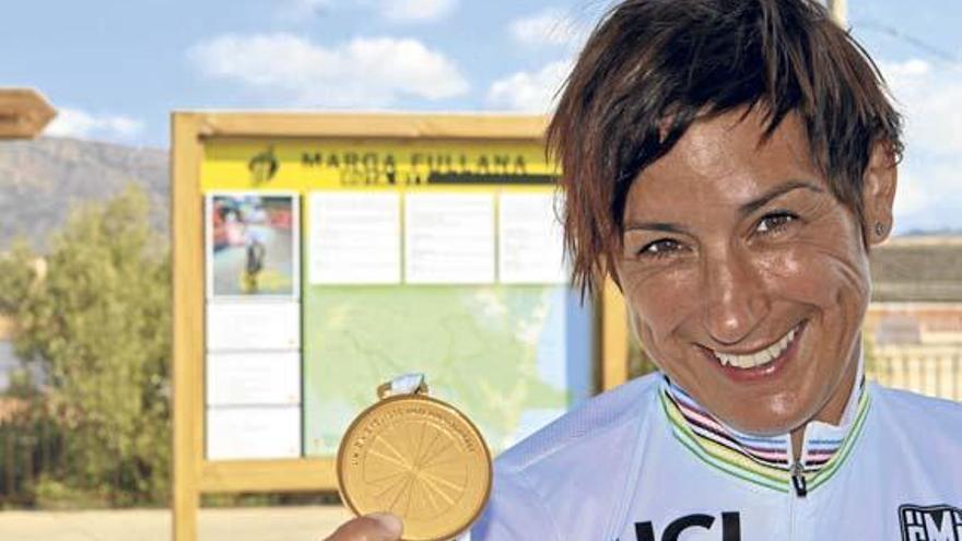 Freut sich über Parcours und neue Goldmedaille: Marga Fullana.