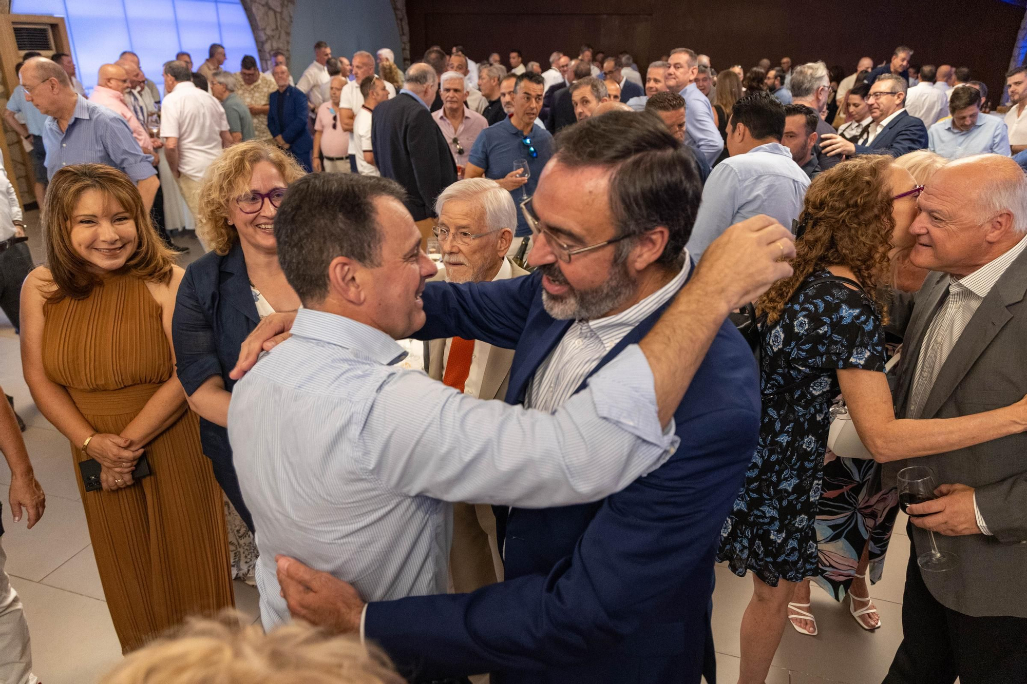 Comida de despedida al Coronel de la Guardia Civil de la Comandancia de Alicante, José Hernández Mosquera