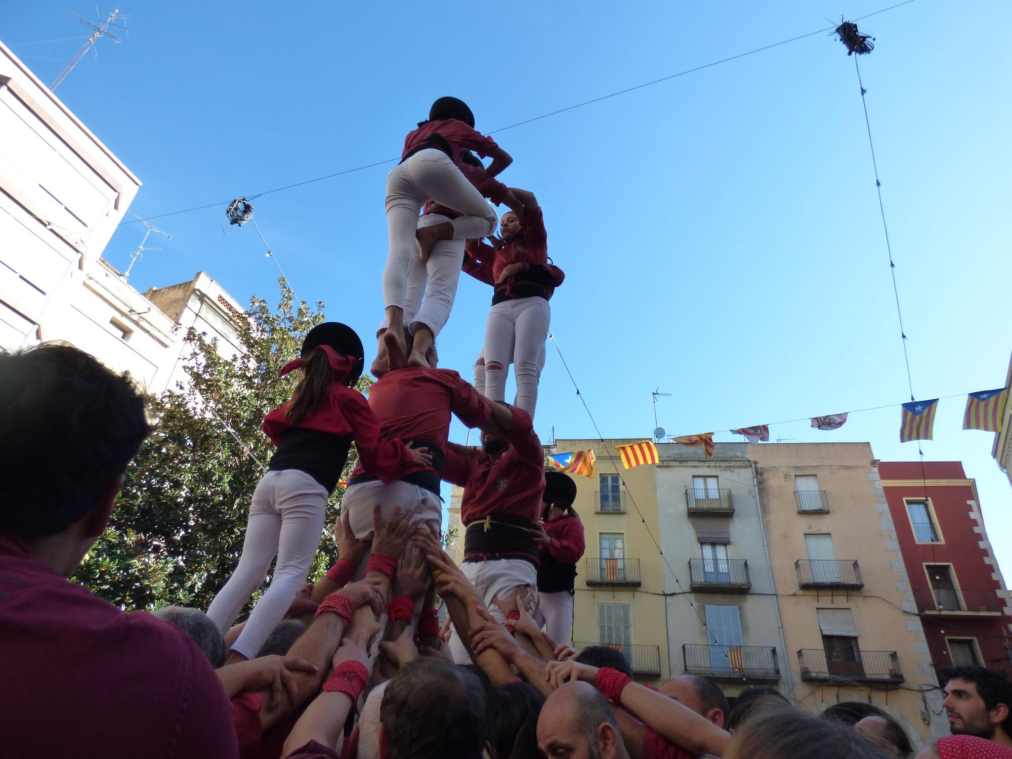 Els Merlots de Figueres celebren el final de temporada acompanyats de la Colla Jove de Barcelona i els Maduixots