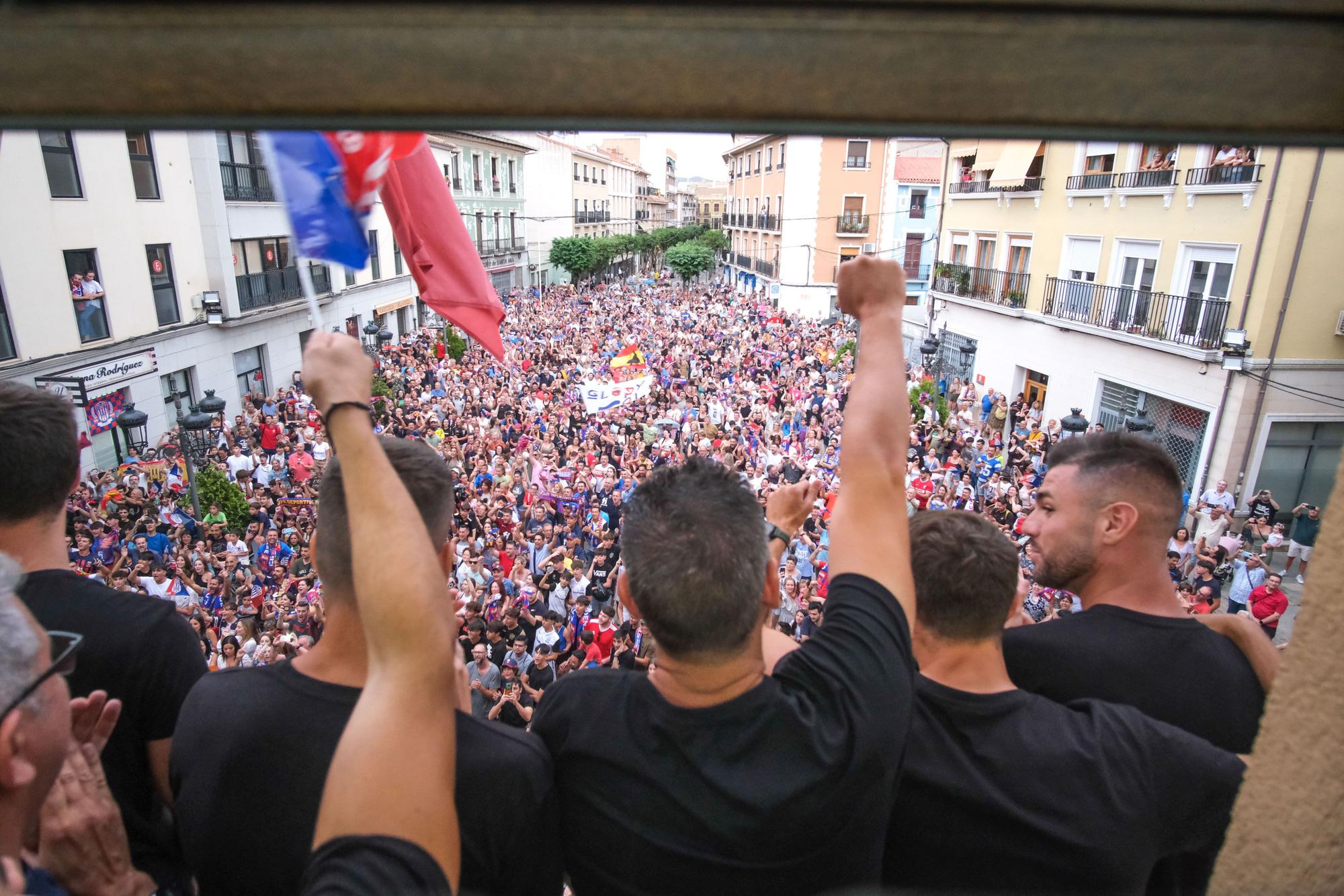 La fiesta del ascenso del Eldense