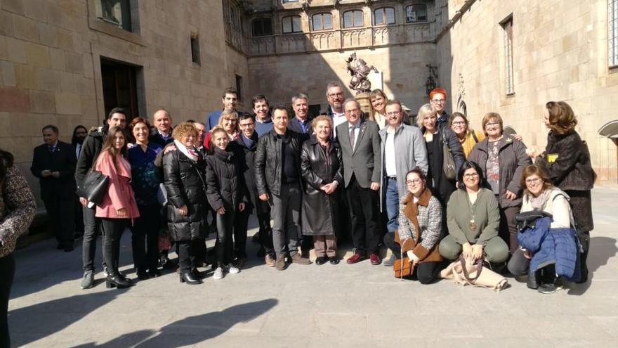 Trobada de passions al Palau de la Generalitat