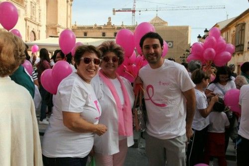 Marcha Popular contra el Cáncer de Mama en Lorca