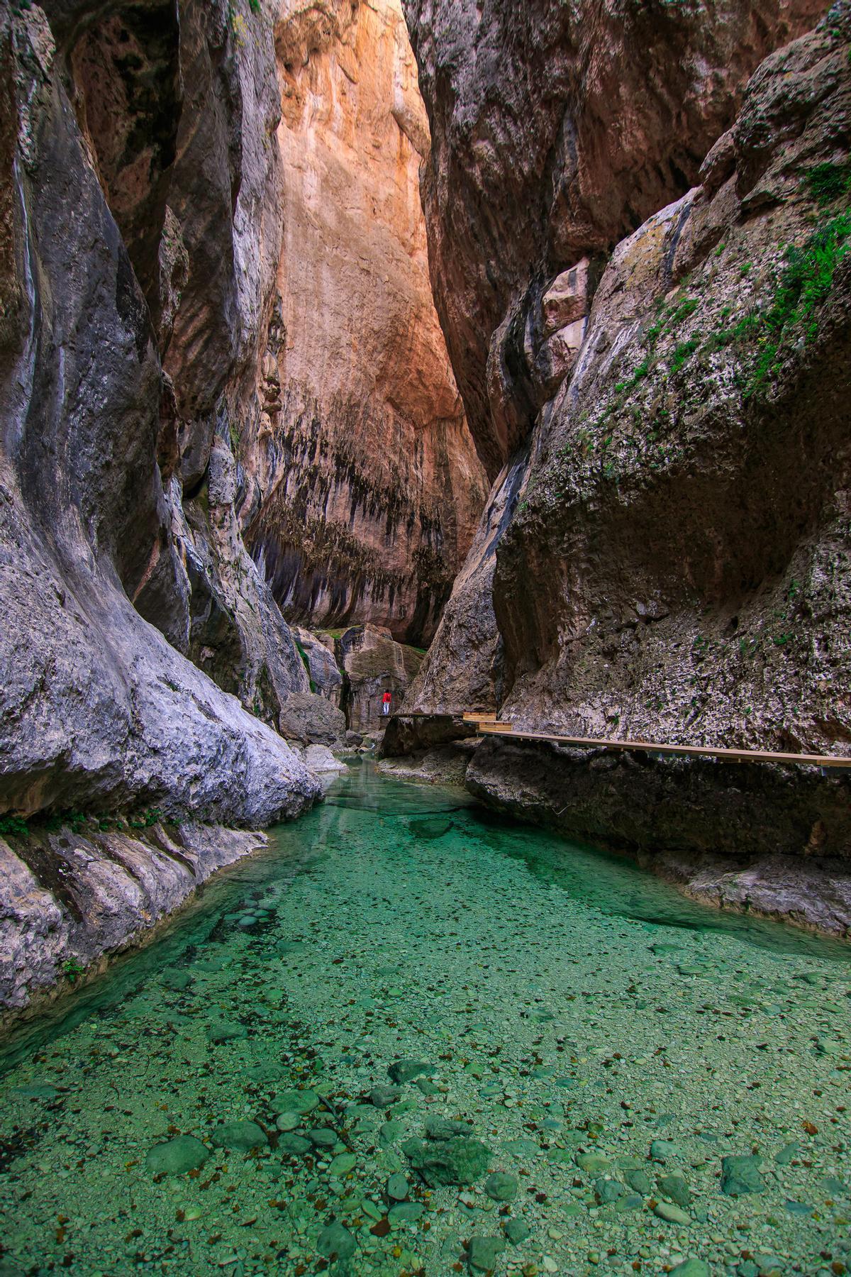 El inesperado paisaje que se esconde en los puertos de Beceite.