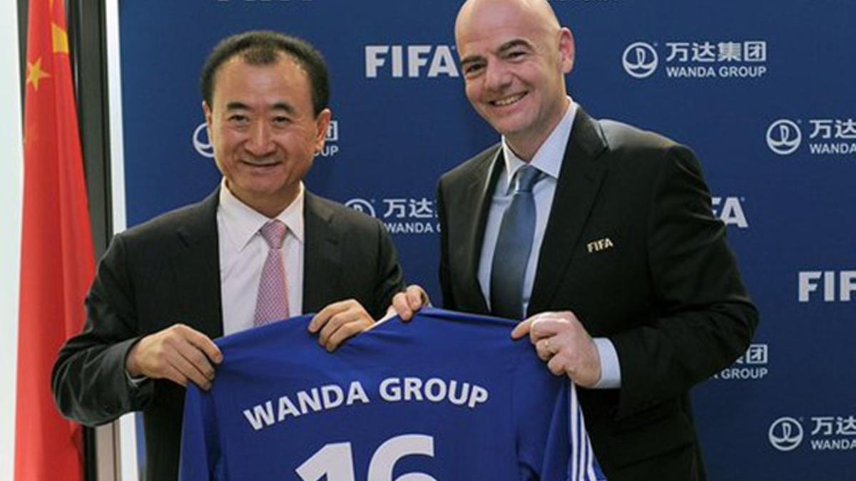 La FIFA incorpora a Wanda a su lista de grandes patrocinadores