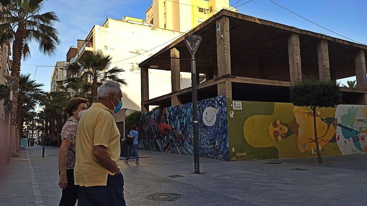 Parcela de la calle Concepción con Canónigo Torres cedida por el Ayuntamiento. | D.PAMIES