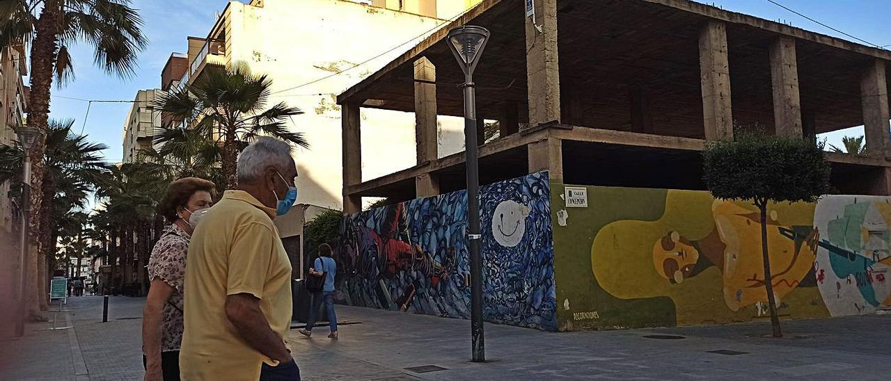 Parcela de la calle Concepción con Canónigo Torres cedida por el Ayuntamiento. | D.PAMIES