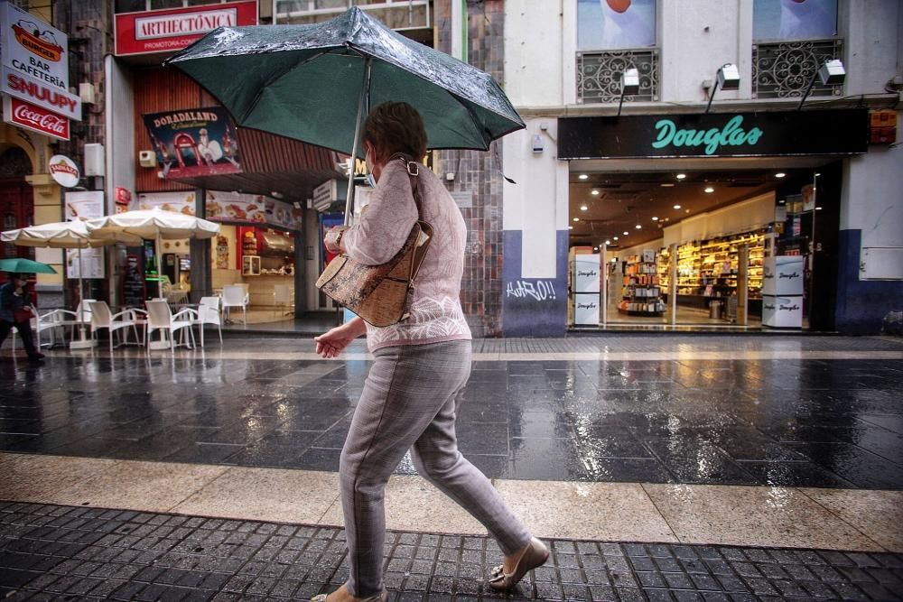 Lluvias en Tenerife