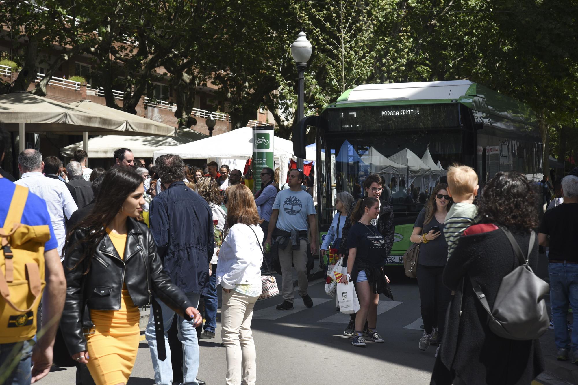 La diada de Sant Jordi 2023, a Manresa