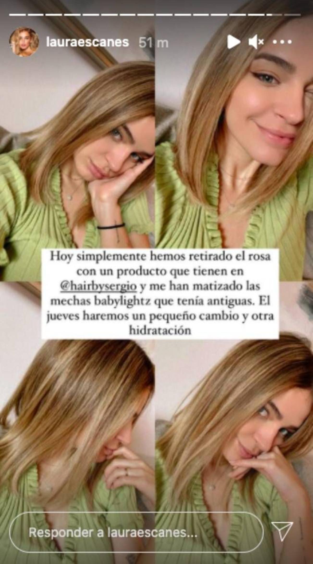 Laura Escanes comparte su cambio de look
