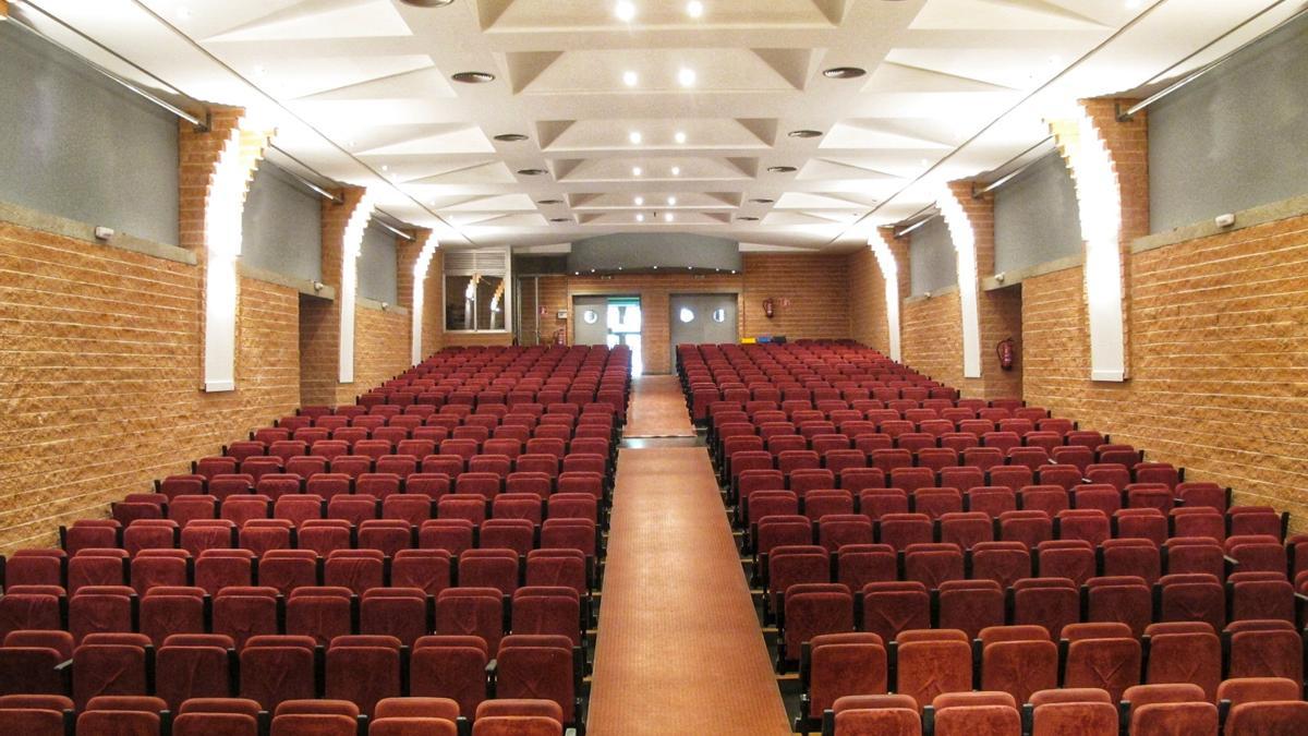 Pati actual de butaques de l'Auditori Pedro Mercader de Benicarló.