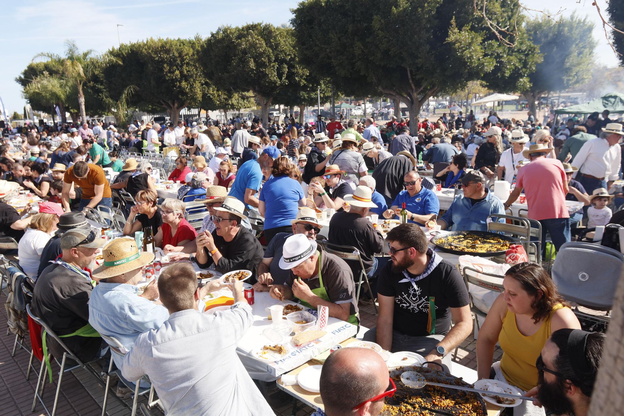 Todas las imágenes del concurso de paellas de intercollas de la Magdalena 2023