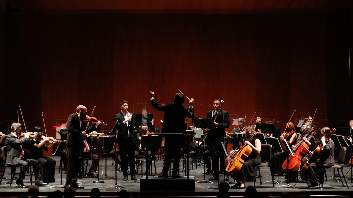 La Orquesta de Córdoba, durante una actuación.