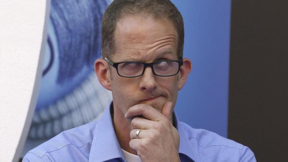 Pete Docter, fotografiado en Madrid el miércoles 15 de julio.