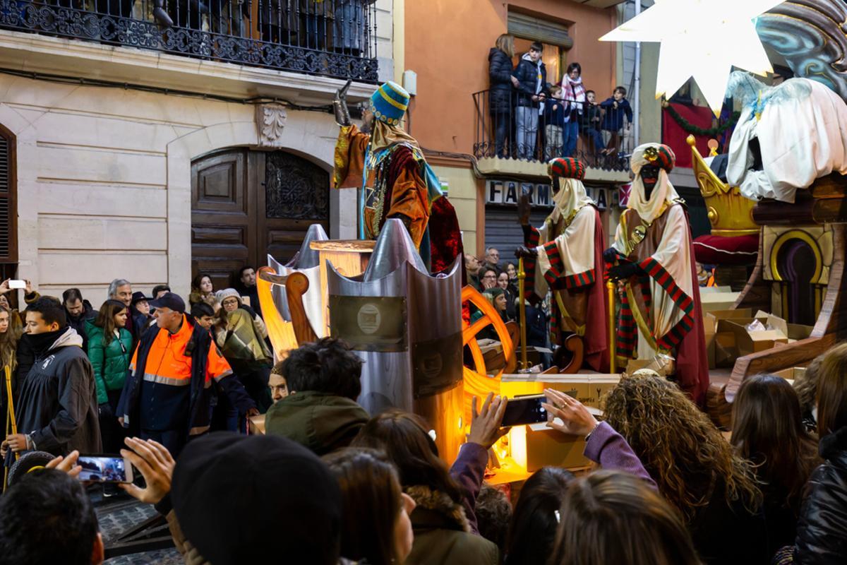 Una imagen de la cabalgata de Alcoy.