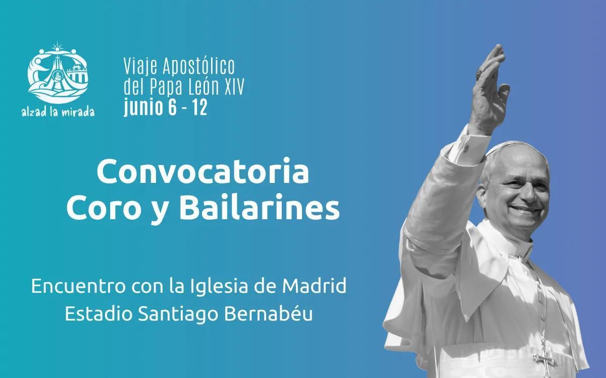 El Coro Familiar Iglesia de Madrid estará formado por 1.000 cantantes, de los cuales 300 serán niños, acompañados por 70 músicos y 100 bailarines