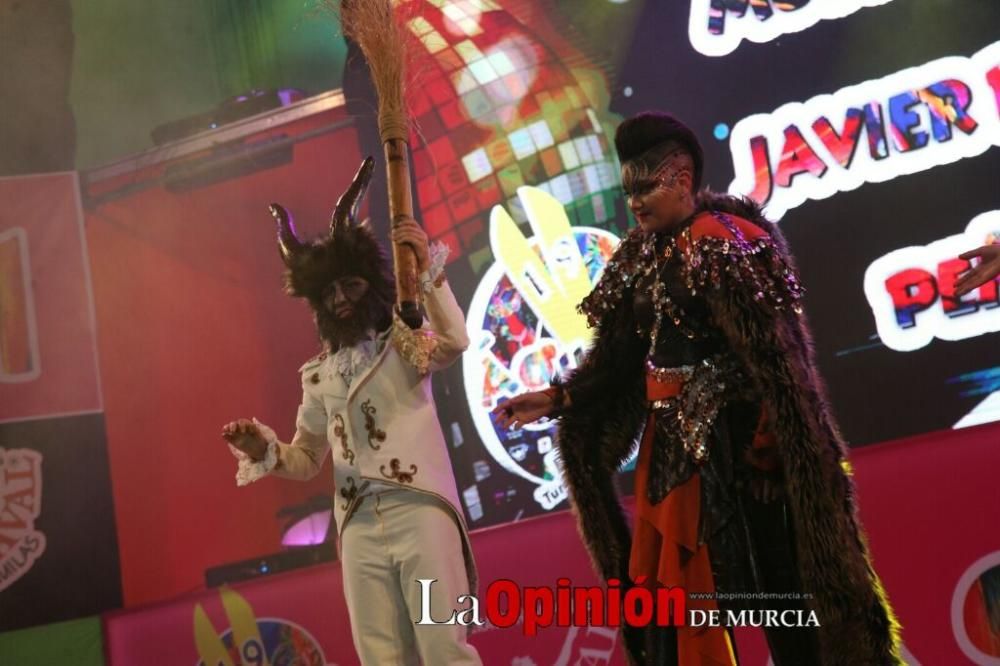 Gala de cambio de poderes en el Carnaval de Águilas 2019