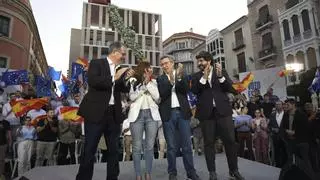 Feijóo pide en Murcia "concentrar el voto" el 9J: "Si nos dispersamos, no tendremos fuerza"
