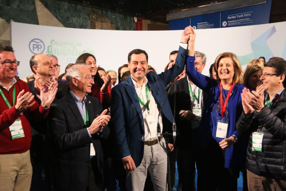 Segunda jornada del congreso del PP-A en Málaga