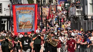 Los pozos cierran, su cultura vive: La Gala de Durham, la multitudinaria reivindicación del espíritu minero