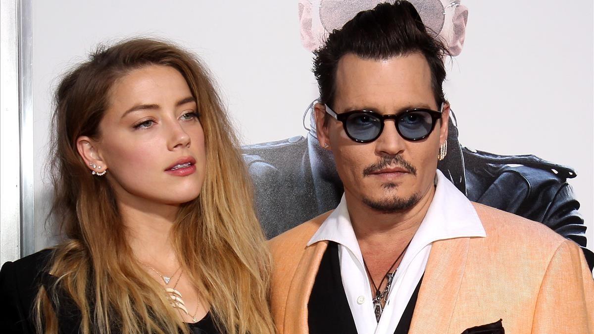 lmmarco36865779 file   january 13  actors amber heard and johnny depp have f180411185647