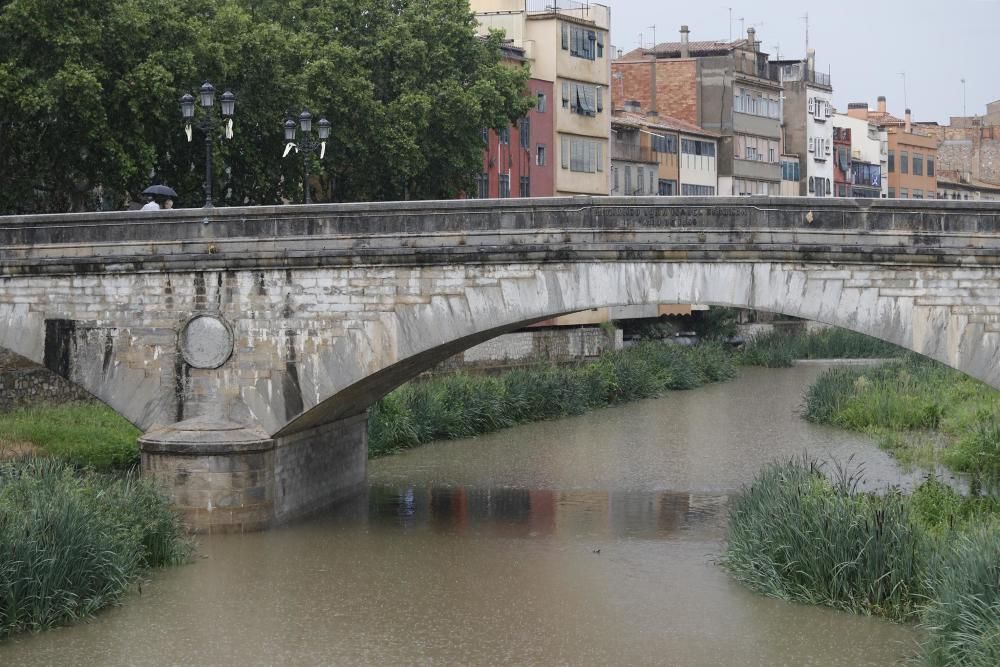 Pluja a Girona.