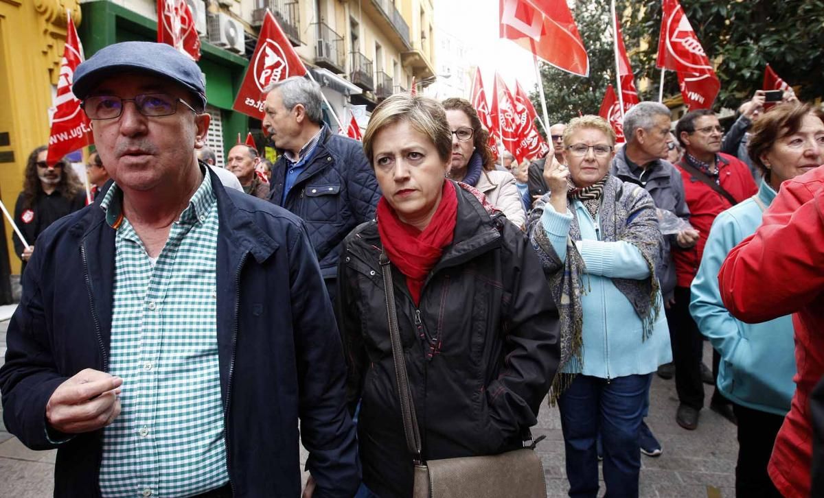 Unas 5.000 personas defienden en la calle la subida de las pensiones públicas