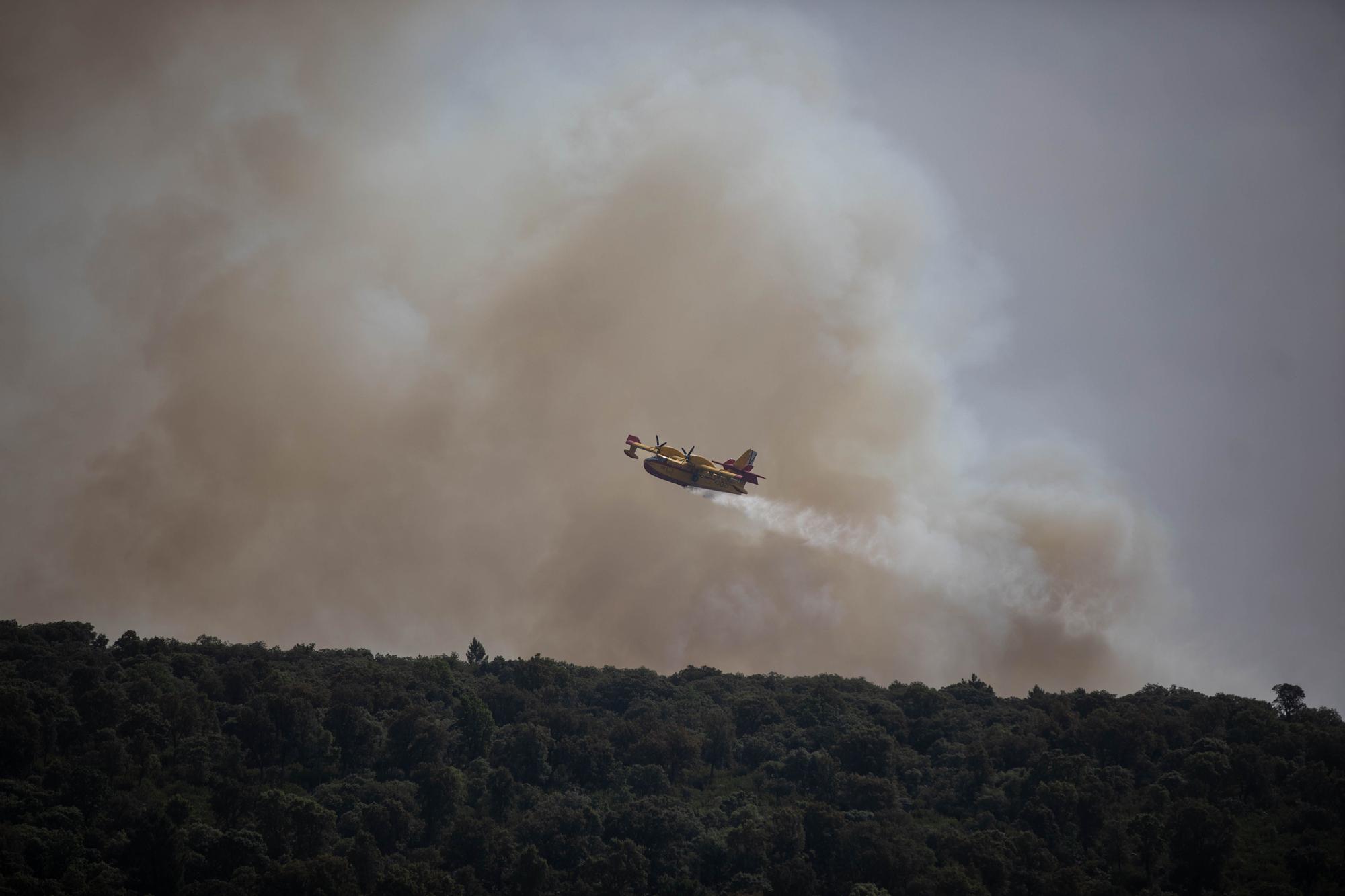 GALERÍA | El incendio de la Sierra de la Culebra, en imágenes
