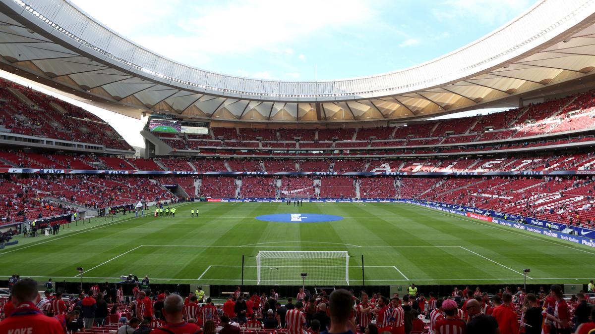 Vista del estadio Metropolitano.