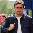 Fernando Alonso  llega al circuito belga de Spa, este jueves