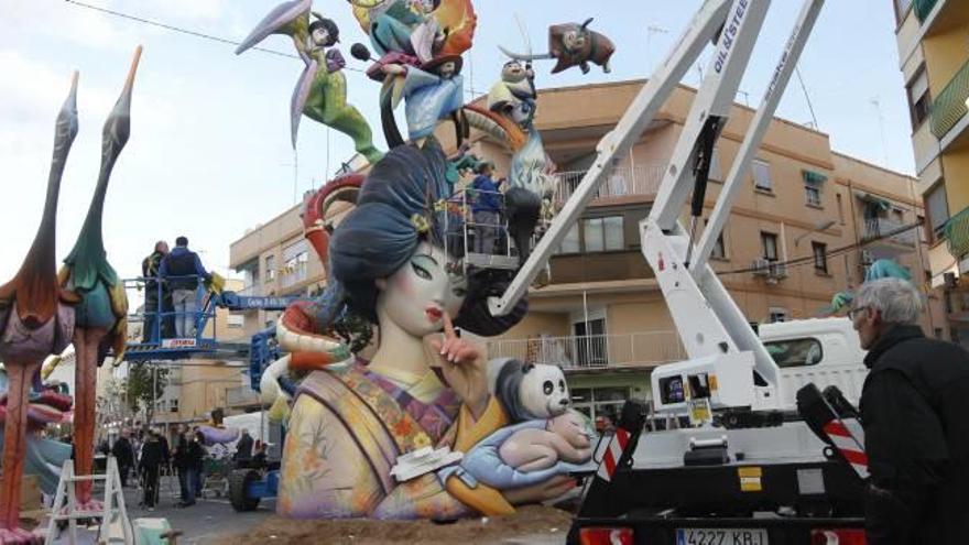 Imagen de una plantà anterior en el Port de Sagunt.