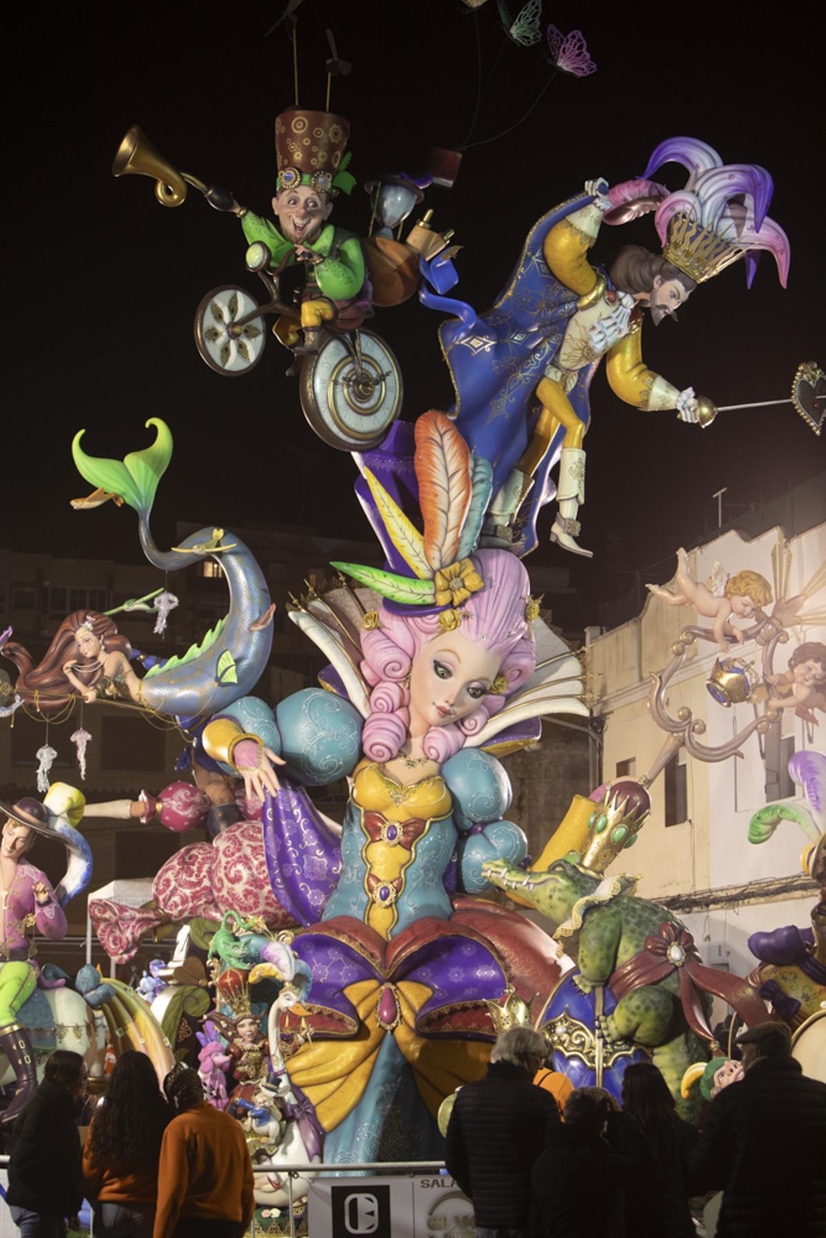 Plantà de las Fallas en Sagunt Plantà de las Fallas en Sagunt