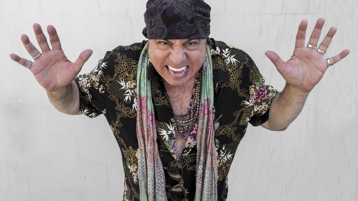 Steve Van Zandt, en Barcelona, en junio de 2019