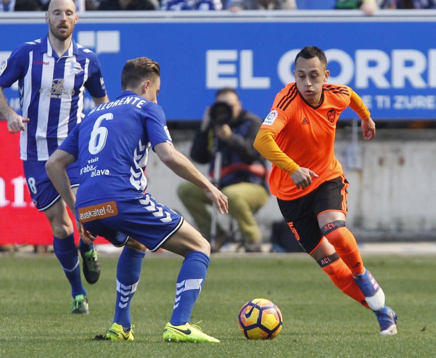 Alavés - Valencia, en imágenes